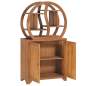 Preview:  Schrank mit Yin-Yang-Regal 70x30x130 cm Teak Massivholz 