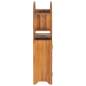 Preview:  Schrank mit Yin-Yang-Regal 70x30x130 cm Teak Massivholz 