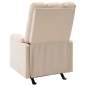 Preview:  Massagesessel Creme Stoff