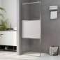 Preview:  Duschwand für Begehbare Dusche Halbmattiertes ESG-Glas 90x195cm