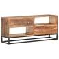 Preview:  TV-Schrank 120x30x50 cm Raues Akazienholz