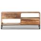 Preview:  TV-Schrank 120x30x50 cm Raues Akazienholz