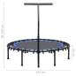 Preview:  Fitness-Trampolin mit Griff 122 cm