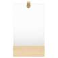 Preview:  Wandspiegel Kiefer Massivholz 23x39,5 cm