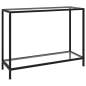 Preview:  Konsolentisch Transparent 100x35x75 cm Hartglas