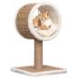 Preview:  Katzen-Kratzbaum mit Tunnel und Spielzeug 56 cm Seegras