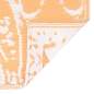 Preview:  Outdoor-Teppich Orange und Weiß 80x150 cm PP