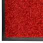 Preview:  Fußmatte Waschbar Rot 60x180 cm 