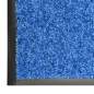 Preview:  Fußmatte Waschbar Blau 90x120 cm 