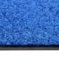 Preview:  Fußmatte Waschbar Blau 90x150 cm 