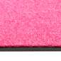 Preview:  Fußmatte Waschbar Rosa 60x90 cm 