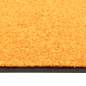 Preview:  Fußmatte Waschbar Orange 120x180 cm