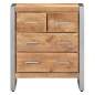 Preview:  Sideboard 60x35x70 cm Raues Mangoholz