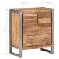 Preview:  Sideboard 60x35x70 cm Raues Mangoholz