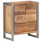 Preview:  Sideboard 60x35x70 cm Raues Mangoholz