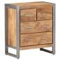 Preview:  Sideboard 60x35x70 cm Raues Mangoholz