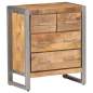 Preview:  Sideboard 60x35x70 cm Raues Mangoholz