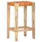 Preview:  Barhocker 2 Stk. Braun Echtleder 75 cm 