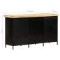 Preview:  Sideboard 140x38x76 cm Raues Mangoholz