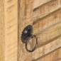 Preview:  Nachttisch 40x30x50 cm Raues Mangoholz