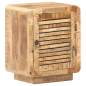 Preview:  Nachttisch 40x30x50 cm Raues Mangoholz