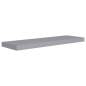 Preview:  Schweberegale 4 Stk. Grau 80x23,5x3,8 cm MDF