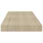 Preview:  Schwebende Wandregale 2 Stk. Eichefarben 60x23,5x3,8cm MDF