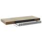 Preview:  Schwebende Wandregale 2 Stk. Eichefarben 60x23,5x3,8cm MDF