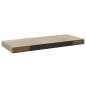 Preview:  Schwebende Wandregale 2 Stk. Eichefarben 60x23,5x3,8cm MDF