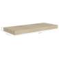 Preview:  Schwebende Wandregale 2 Stk. Eichefarben 60x23,5x3,8cm MDF