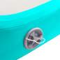 Preview:  Aufblasbare Gymnastikmatte mit Pumpe 60x100x10 cm PVC Grün