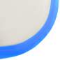 Preview:  Aufblasbare Gymnastikmatte mit Pumpe 60x100x20 cm PVC Blau