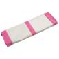 Preview:  Aufblasbare Gymnastikmatte mit Pumpe 400x100x15 cm PVC Rosa