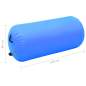Preview:  Aufblasbare Gymnastik-Rolle mit Pumpe 120x90 cm PVC Blau