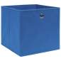 Preview:  Aufbewahrungsboxen 10 Stk. Vliesstoff 28x28x28 cm Blau