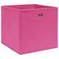 Preview:  Aufbewahrungsboxen 4 Stk. Vliesstoff 28x28x28 cm Rosa