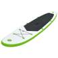 Preview:  Aufblasbares Stand Up Paddle Board Set Grün und Weiß