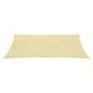 Preview:  Sonnensegel 160 g/m² Beige 2x4,5 m HDPE