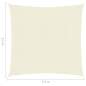 Preview:  Sonnensegel 160 g/m² Creme 2,5x2,5 m HDPE