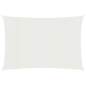 Preview:  Sonnensegel 160 g/m² Weiß 2,5x4 m HDPE