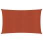 Preview:  Sonnensegel 160 g/m² Terrakottarot 3x6 m HDPE