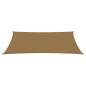 Preview:  Sonnensegel 160 g/m² Taupe 2x4,5 m HDPE