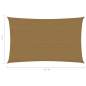 Preview:  Sonnensegel 160 g/m² Taupe 2x4,5 m HDPE