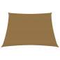 Preview:  Sonnensegel 160 g/m² Taupe 3/4x3 m HDPE 