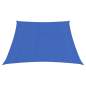 Preview: Sonnensegel 160 g/m² Blau 3/4x2 m HDPE 