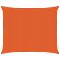 Preview: Sonnensegel 160 g/m² Orange 3,6x3,6 m HDPE