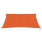 Preview: Sonnensegel 160 g/m² Orange 3,6x3,6 m HDPE