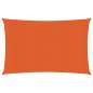 Preview: Sonnensegel 160 g/m² Orange 2,5x4 m HDPE
