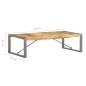 Preview:  Couchtisch 140x70x40 cm Raues Mangoholz