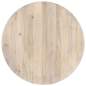 Preview: Esstisch Rund 110x76 cm Mango Massivholz